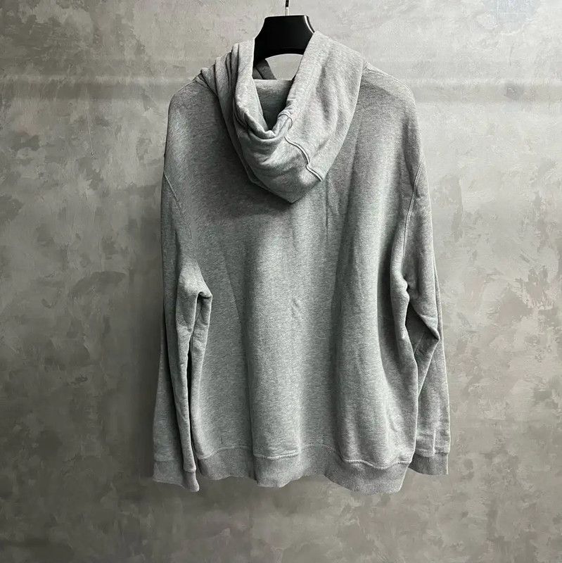 Burberry Burberry Gray Cotton Men's Hoodie Size US XXL / EU 58 / 5 - 2 Thumbnail