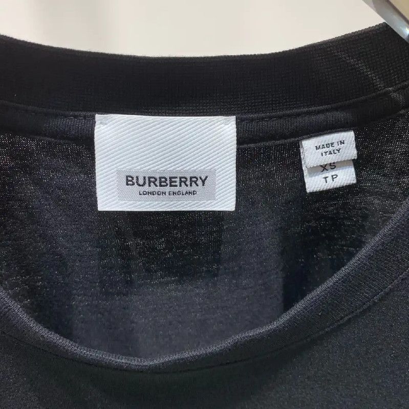Burberry Burberry Black Cotton Men's T-Shirt Size US XS / EU 42 / 0 - 3 Thumbnail