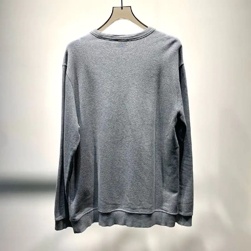 Burberry Burberry Gray Cotton Men's Sweatshirt Size US L / EU 52-54 / 3 - 7 Thumbnail