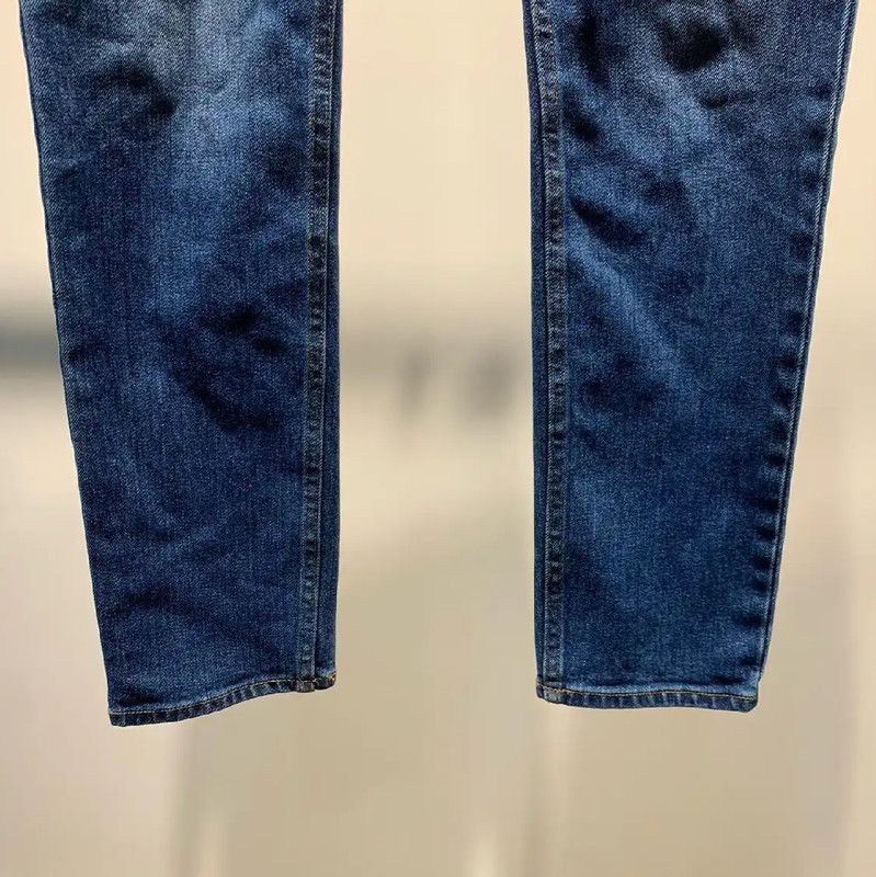 Burberry Burberry Blue Cotton Casual Pants for Men Size US 32 / EU 48 - 4 Thumbnail