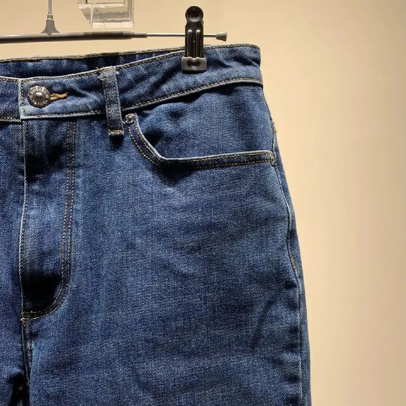 Burberry Burberry Blue Cotton Casual Pants for Men Size US 32 / EU 48 - 5 Thumbnail