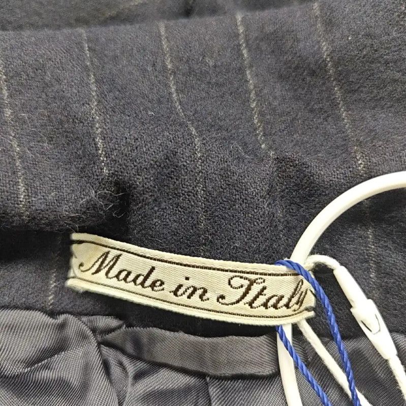 Burberry Burberry Men's Dark Blue Long Coat Size US L / EU 52-54 / 3 - 10 Thumbnail