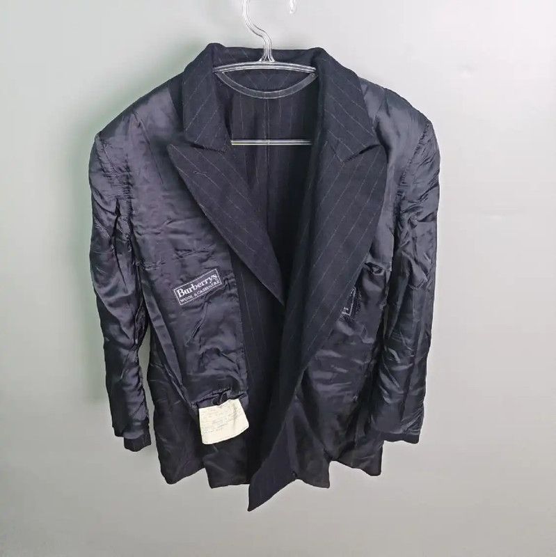 Burberry Burberry Men's Dark Blue Long Coat Size US L / EU 52-54 / 3 - 5 Thumbnail