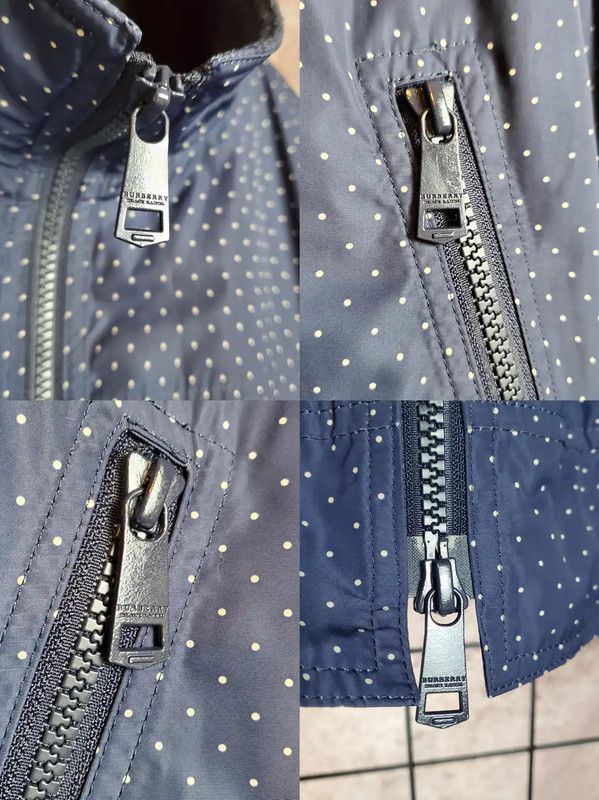 Burberry Burberry Deep Blue Polka Dot Jacket for Men Size US M / EU 48-50 / 2 - 8 Thumbnail