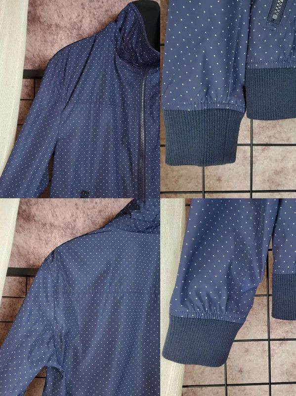 Burberry Burberry Deep Blue Polka Dot Jacket for Men Size US M / EU 48-50 / 2 - 7 Thumbnail