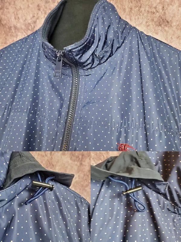 Burberry Burberry Deep Blue Polka Dot Jacket for Men Size US M / EU 48-50 / 2 - 6 Thumbnail