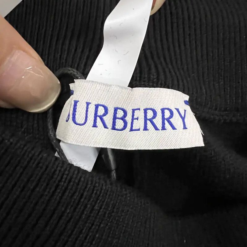 Burberry Burberry Black Cotton Casual Pants for Men Size US 26 / EU 42 - 5 Thumbnail