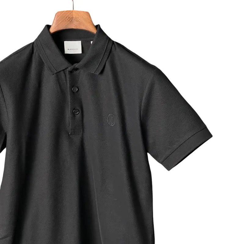 Burberry Burberry Black Logo Short Sleeve Polo Shirt Size US XS / EU 42 / 0 - 3 Thumbnail