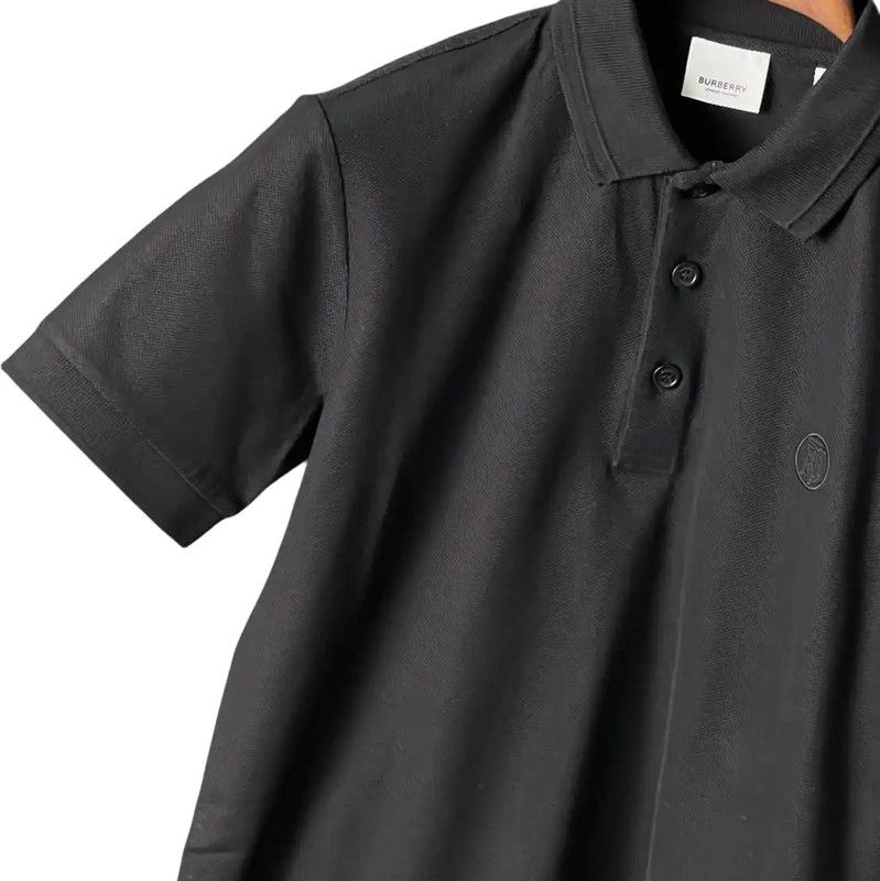 Burberry Burberry Black Logo Short Sleeve Polo Shirt Size US XS / EU 42 / 0 - 5 Thumbnail