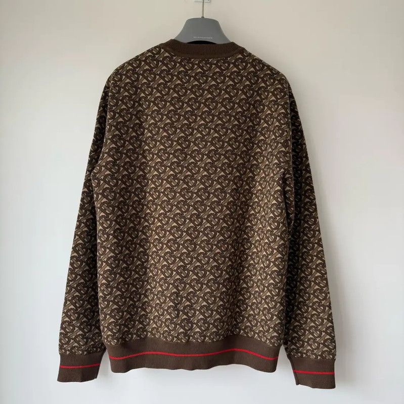 Burberry Burberry Brown Wool Long Sleeve Sweater Size US S / EU 44-46 / 1 - 2 Thumbnail