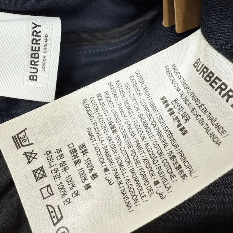 Burberry Burberry Men's Casual Pants in Navy Blue Size US 32 / EU 48 - 8 Thumbnail