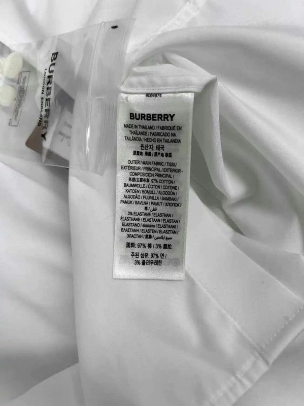 Burberry Burberry Logo Check Long Sleeve Shirt Size US M / EU 48-50 / 2 - 6 Thumbnail