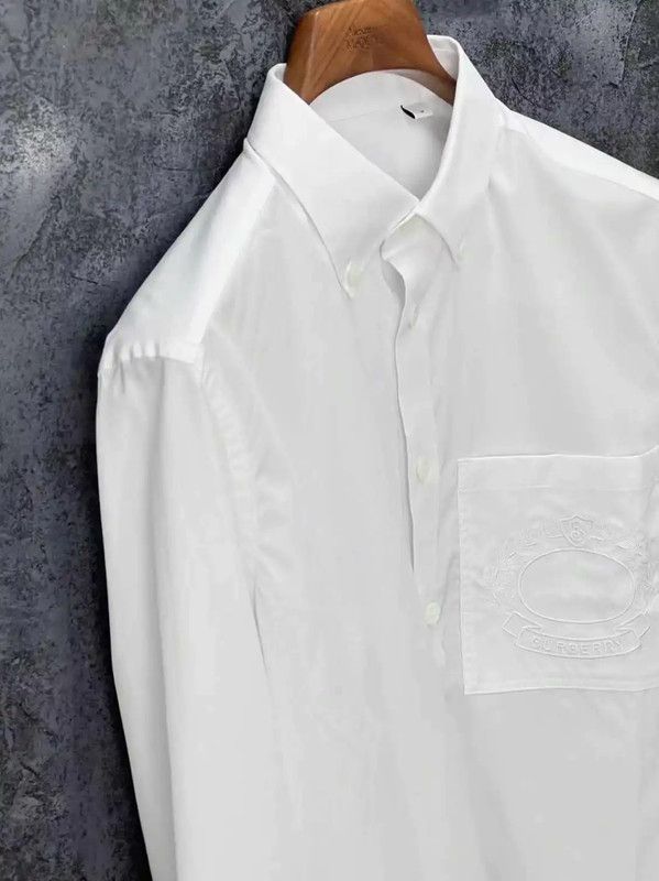 Burberry Burberry Logo Check Long Sleeve Shirt Size US M / EU 48-50 / 2 - 4 Thumbnail
