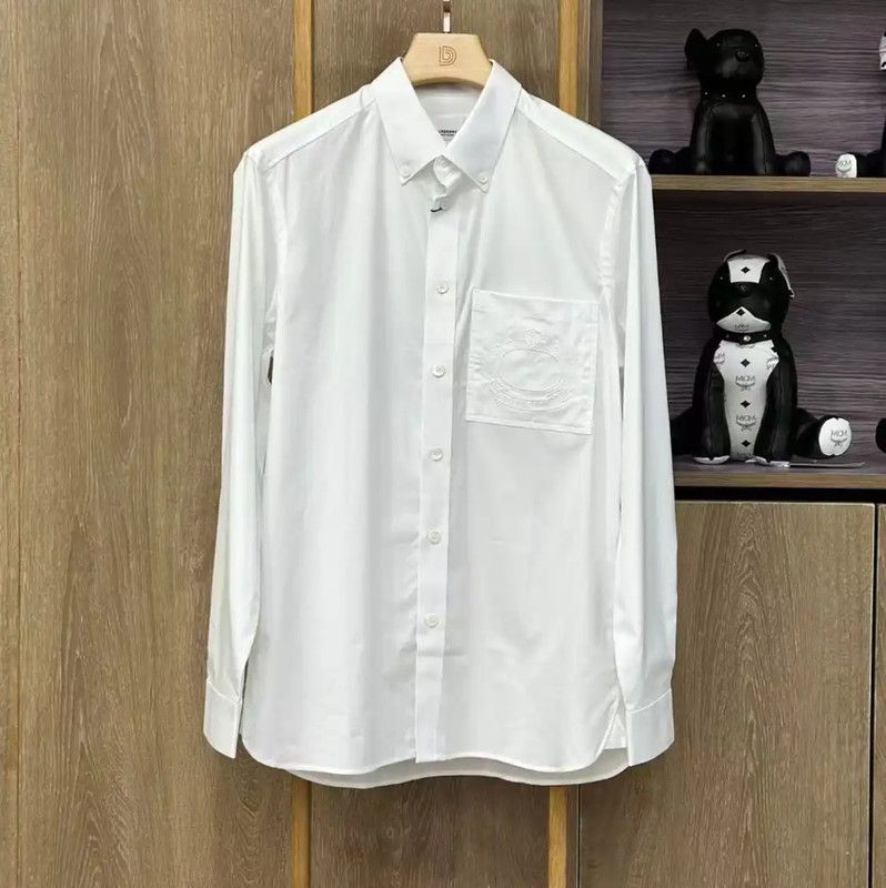 Burberry Burberry Logo Check Long Sleeve Shirt Size US M / EU 48-50 / 2 - 9 Thumbnail