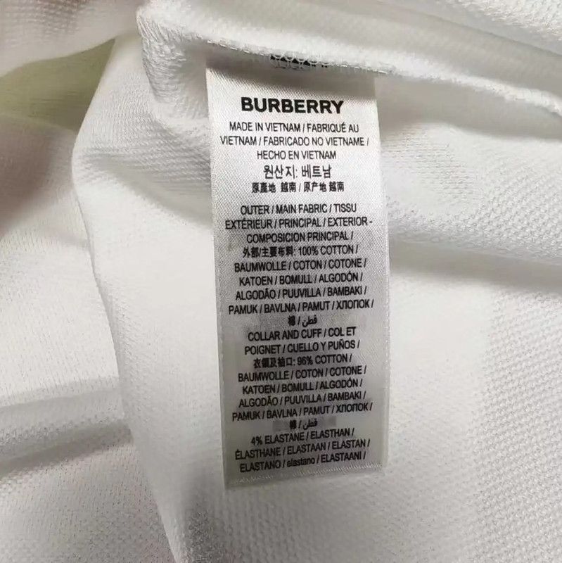 Burberry Burberry Men's Short Sleeve Polo Shirt Size US M / EU 48-50 / 2 - 3 Thumbnail
