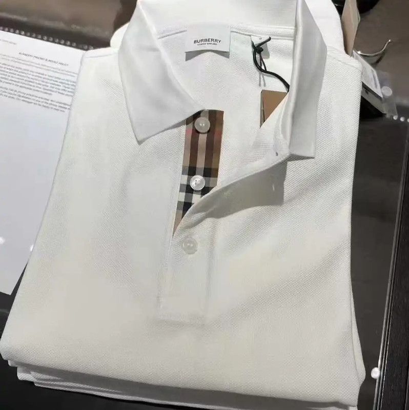 Burberry Burberry Men's Short Sleeve Cotton Polo Size US S / EU 44-46 / 1 - 6 Thumbnail