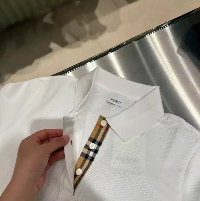 Burberry Burberry Men's Short Sleeve Cotton Polo Size US S / EU 44-46 / 1 - 2 Thumbnail