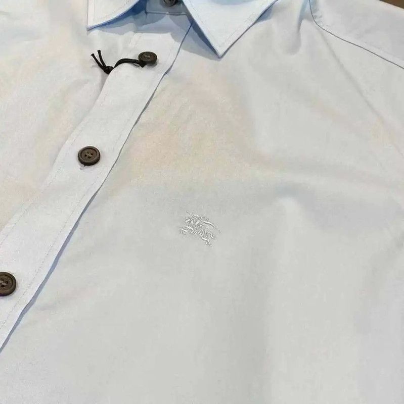 Burberry Burberry Men's Blue Long Sleeve Shirt Size US S / EU 44-46 / 1 - 4 Thumbnail