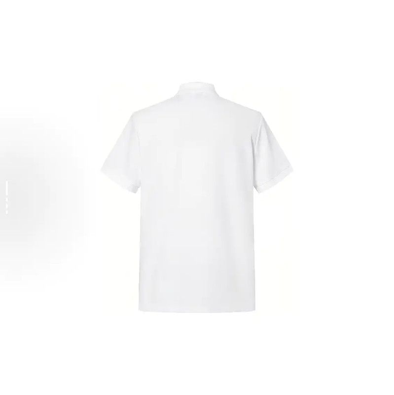 Burberry Burberry White Cotton Logo Short Sleeve Polo Size US L / EU 52-54 / 3 - 9 Thumbnail