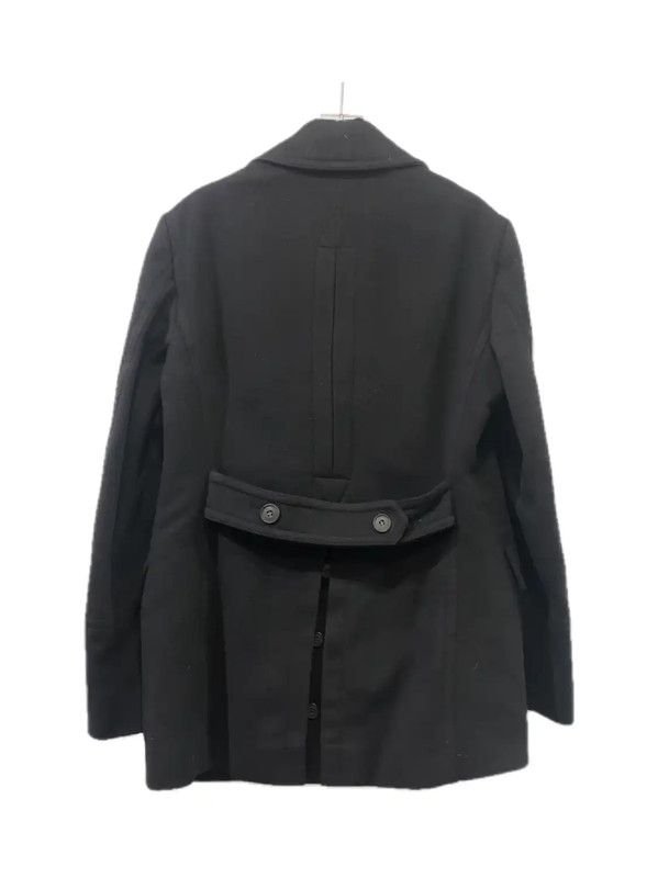 Burberry Burberry Black Wool Men's Coat Size US M / EU 48-50 / 2 - 2 Thumbnail