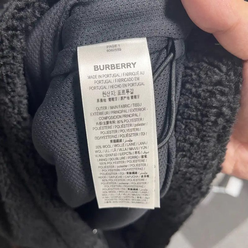 Burberry Burberry Black Men's Hoodie in XXS Size Size US XXS / EU 40 - 4 Thumbnail