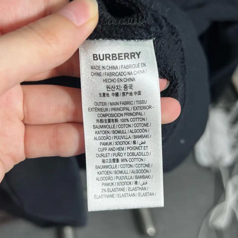 Burberry Burberry Black Cotton Men's Jacket Size US L / EU 52-54 / 3 - 4 Thumbnail