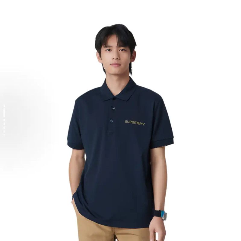 Burberry Burberry Summer Blue Logo Polo Shirt Size US XL / EU 56 / 4 - 7 Thumbnail