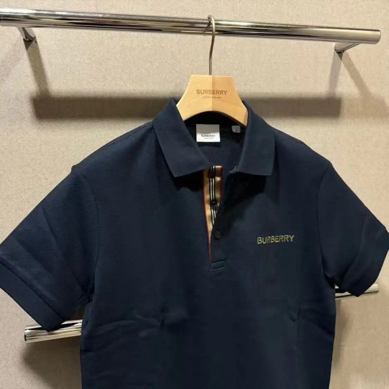 Burberry Burberry Summer Blue Logo Polo Shirt Size US XL / EU 56 / 4 - 9 Thumbnail