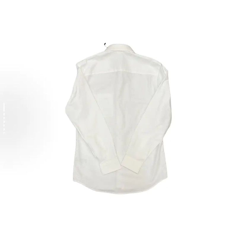 Burberry Burberry Men's Long Sleeve White Logo Shirt Size US L / EU 52-54 / 3 - 8 Thumbnail