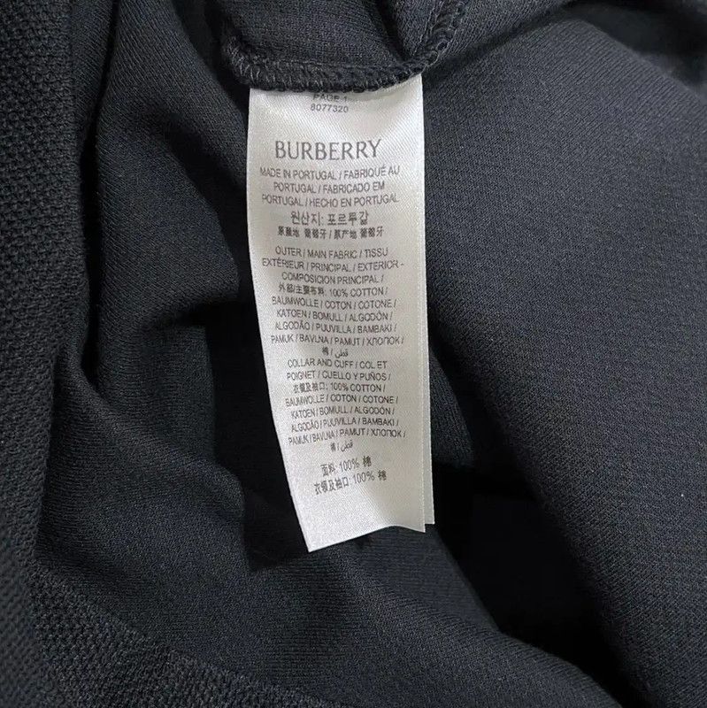 Burberry Burberry Black Long Sleeve Polo for Men Size US XXL / EU 58 / 5 - 7 Thumbnail