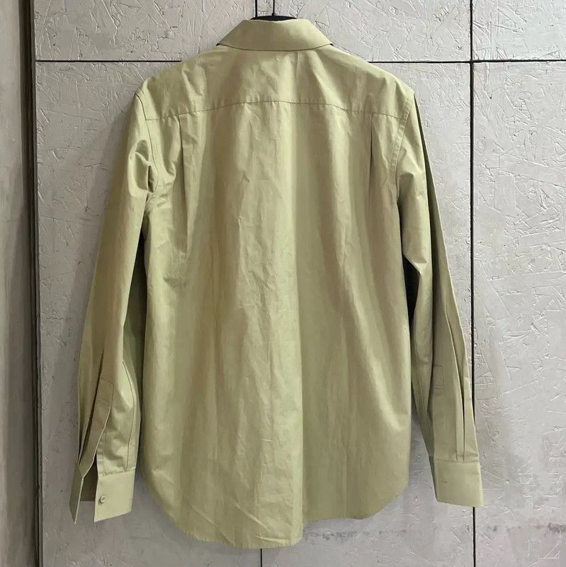 Burberry Burberry Men's Green Cotton Shirt Size US M / EU 48-50 / 2 - 5 Thumbnail
