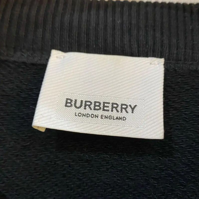 Burberry Burberry Black Leather Sweatshirt for Men Size US XS / EU 42 / 0 - 5 Thumbnail