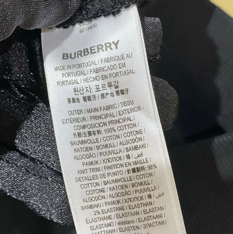 Burberry Burberry Black Leather Sweatshirt for Men Size US XS / EU 42 / 0 - 8 Thumbnail