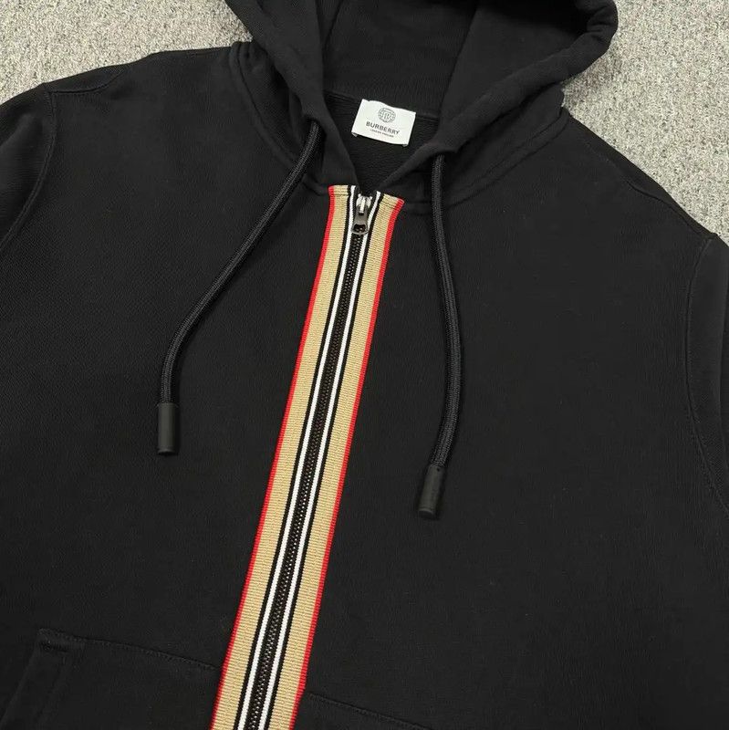 Burberry Burberry Black Cotton Men's Hoodie Size US S / EU 44-46 / 1 - 3 Thumbnail
