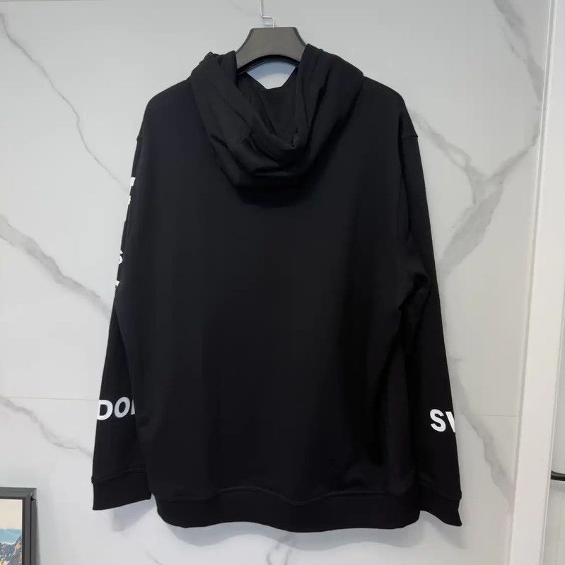 Burberry Burberry Black Logo Long Sleeve Hoodie Size US XXL / EU 58 / 5 - 2 Thumbnail