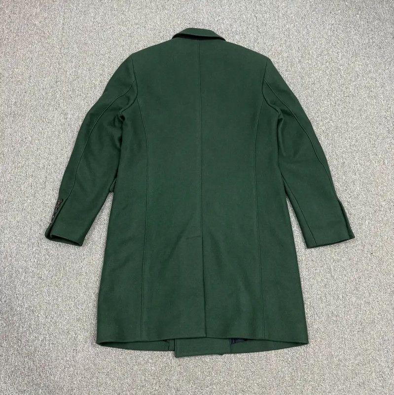 Burberry Burberry Green Wool Men’s Coat Size US L / EU 52-54 / 3 - 2 Thumbnail