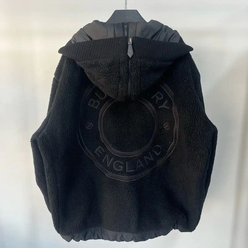 Burberry Burberry Black Men's Hoodie in XL Size Size US XL / EU 56 / 4 - 2 Thumbnail