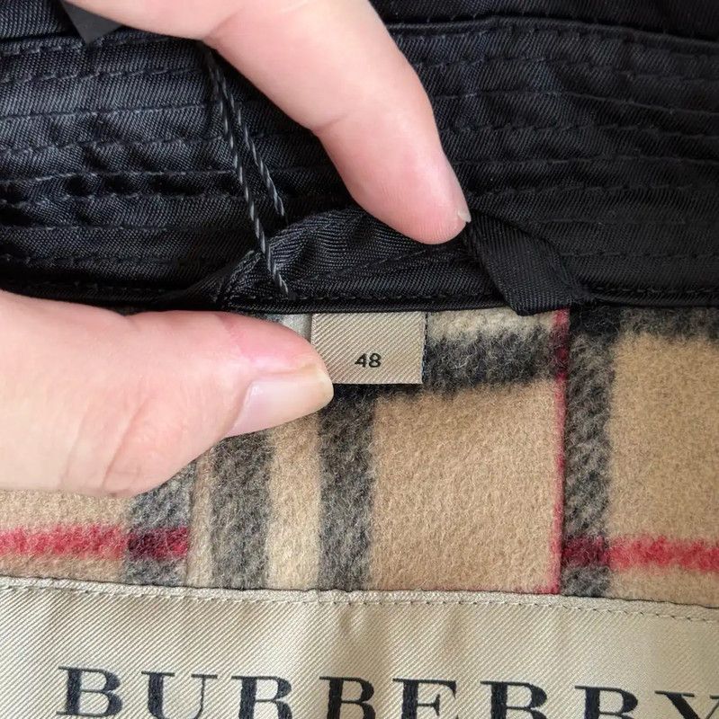 Burberry Burberry Black Cotton Men's Outer Jacket Size US M / EU 48-50 / 2 - 5 Thumbnail