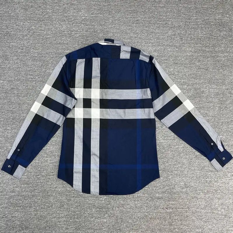 Burberry Burberry Long Sleeve Checkered Shirt for Men Size US S / EU 44-46 / 1 - 2 Thumbnail