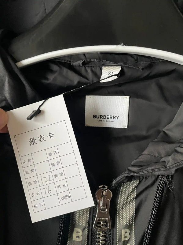 Burberry Burberry Black Lightweight Men's Hooded Jacket Size US XL / EU 56 / 4 - 4 Thumbnail