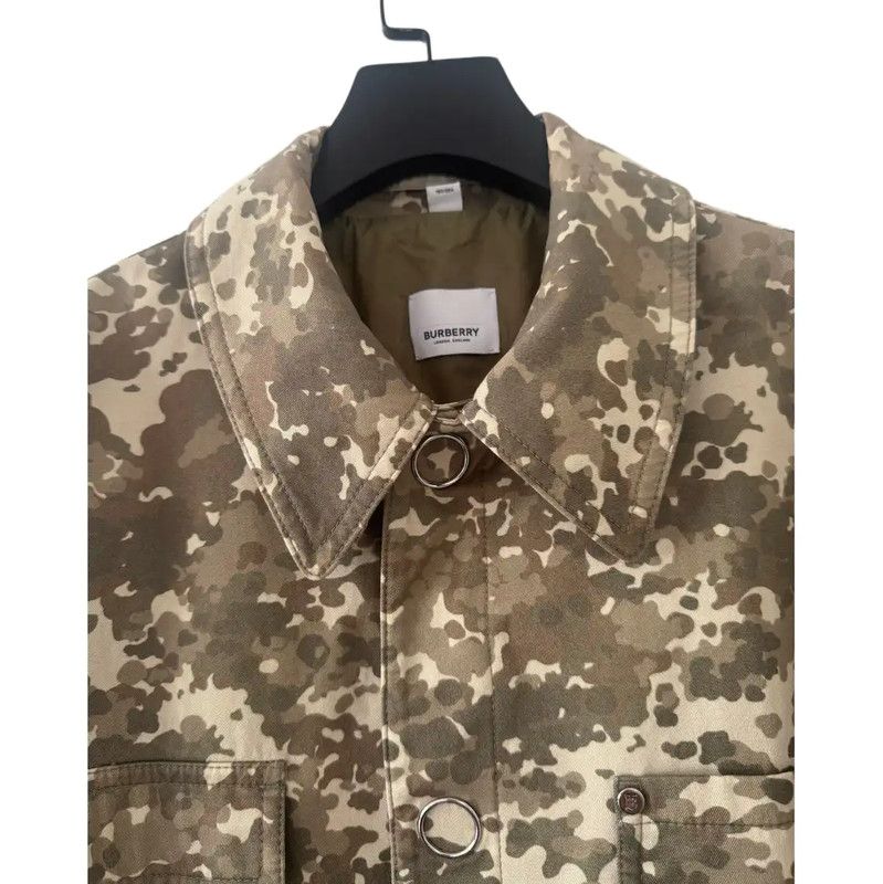 Burberry Burberry Canvas Camouflage Long Sleeve Jacket Size US M / EU 48-50 / 2 - 6 Thumbnail