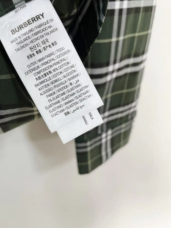 Burberry Burberry Color-Blocked Cotton Men's Shirt Size US XL / EU 56 / 4 - 5 Thumbnail