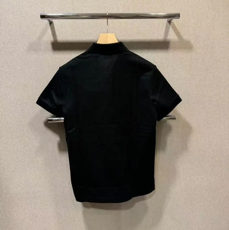 Burberry Burberry Black Logo Men's Short Sleeve Polo Size US M / EU 48-50 / 2 - 3 Thumbnail