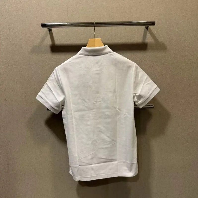 Burberry Burberry White Summer Logo Men's Polo Size US M / EU 48-50 / 2 - 3 Thumbnail