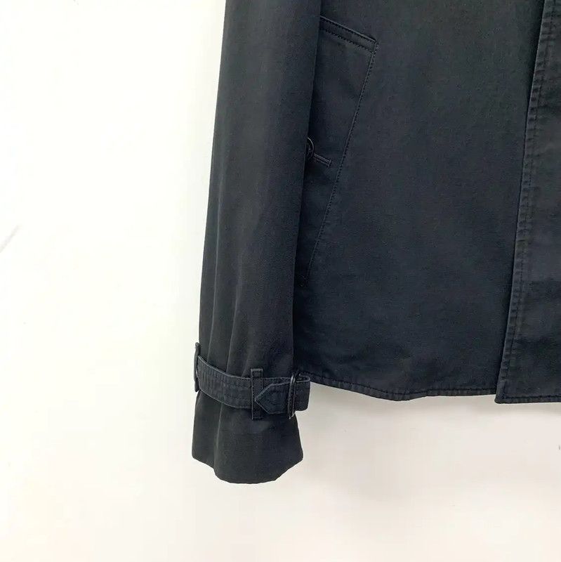 Burberry Burberry Black Cotton Men's Trench Coat Size US L / EU 52-54 / 3 - 4 Thumbnail