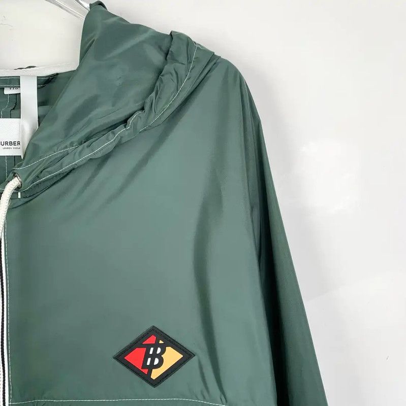 Burberry Burberry Green Nylon Men's Jacket Size US XXL / EU 58 / 5 - 3 Thumbnail