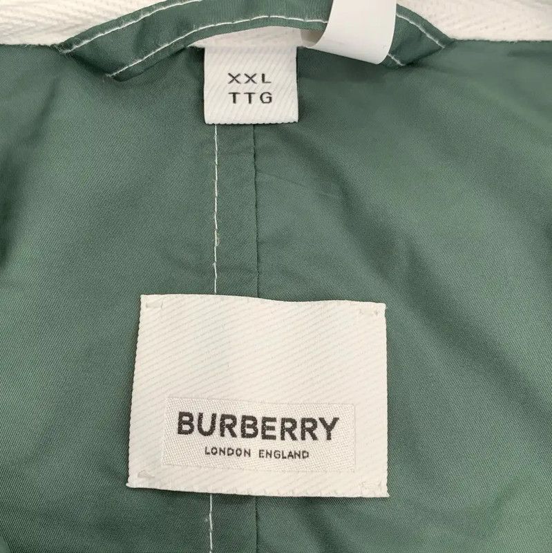 Burberry Burberry Green Nylon Men's Jacket Size US XXL / EU 58 / 5 - 5 Thumbnail