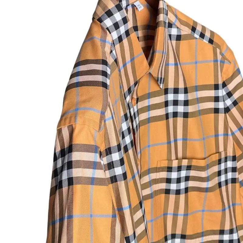 Burberry Burberry Classic Khaki Check Short Sleeve Shirt Size US XS / EU 42 / 0 - 6 Thumbnail
