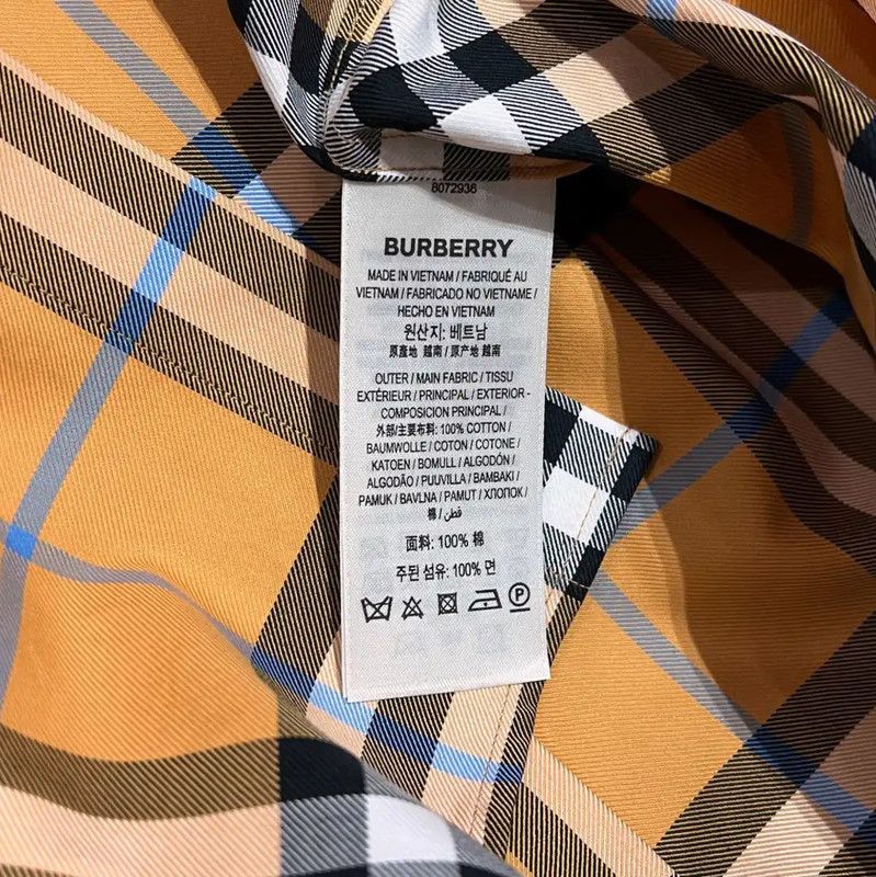 Burberry Burberry Classic Khaki Check Short Sleeve Shirt Size US XS / EU 42 / 0 - 7 Thumbnail