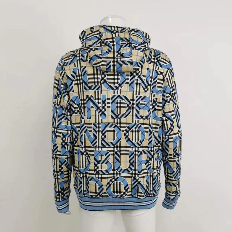 Burberry Burberry Men's Light Blue Cotton Hoodie Size US S / EU 44-46 / 1 - 2 Thumbnail